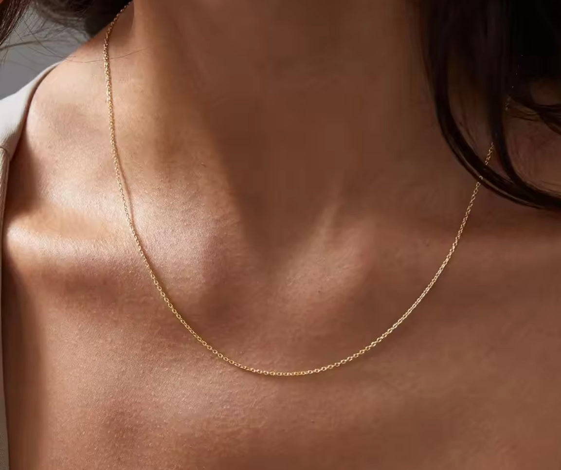 Classic Fine Chain Necklace