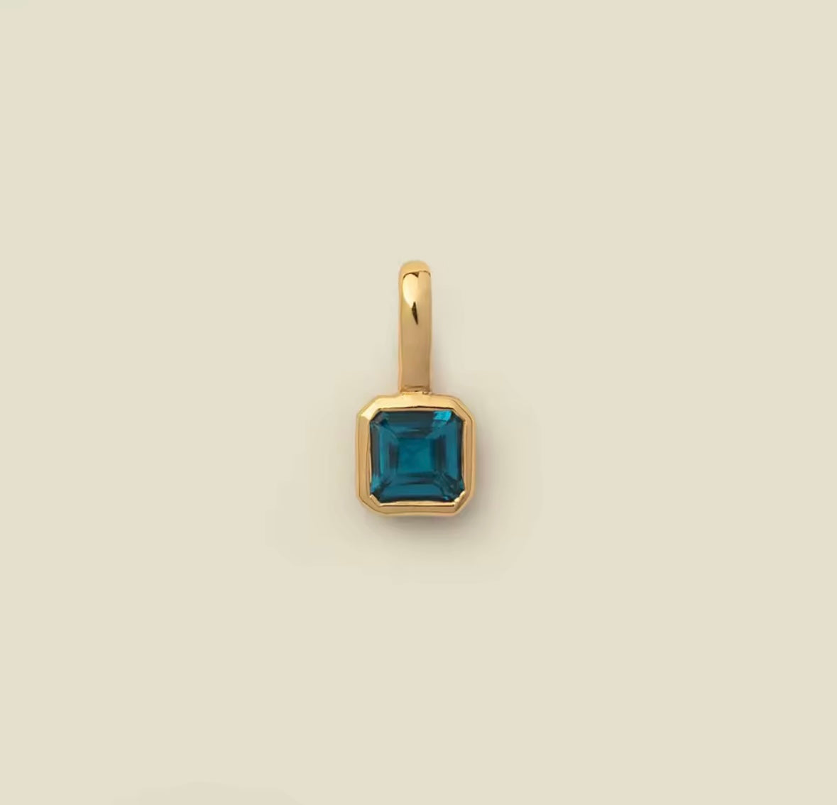 Custom Multi-charm birthstone necklace