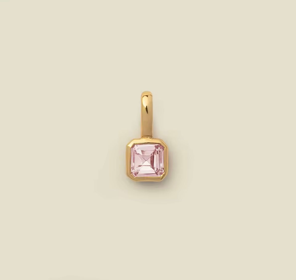 Custom Multi-charm birthstone necklace