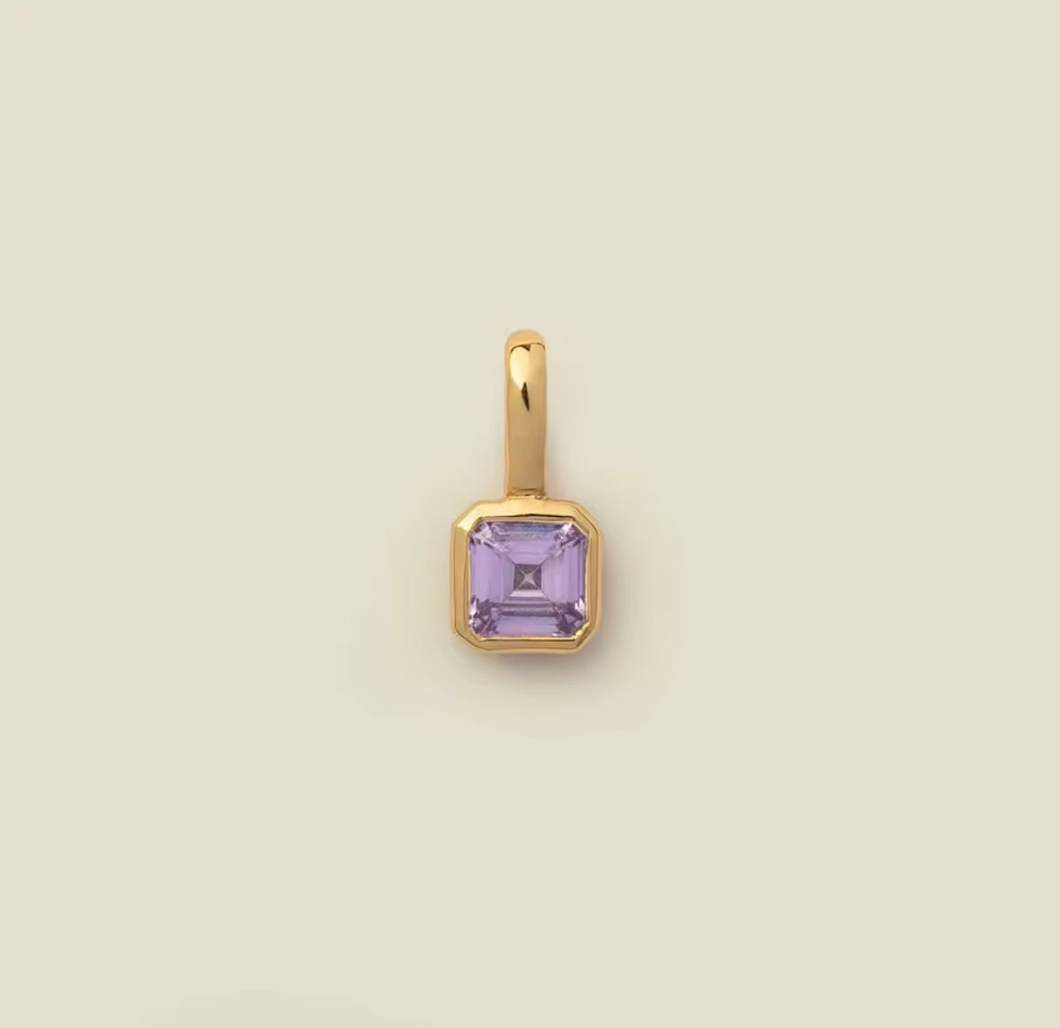 Custom Multi-charm birthstone necklace