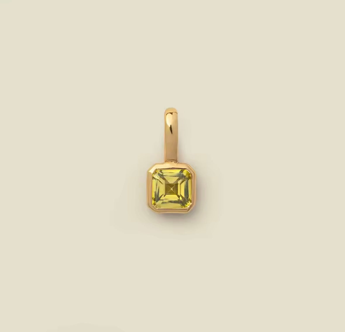 Custom Multi-charm birthstone necklace