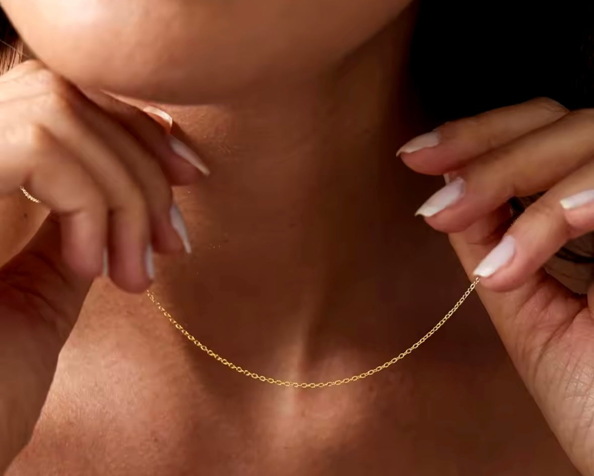 Classic Fine Chain Necklace