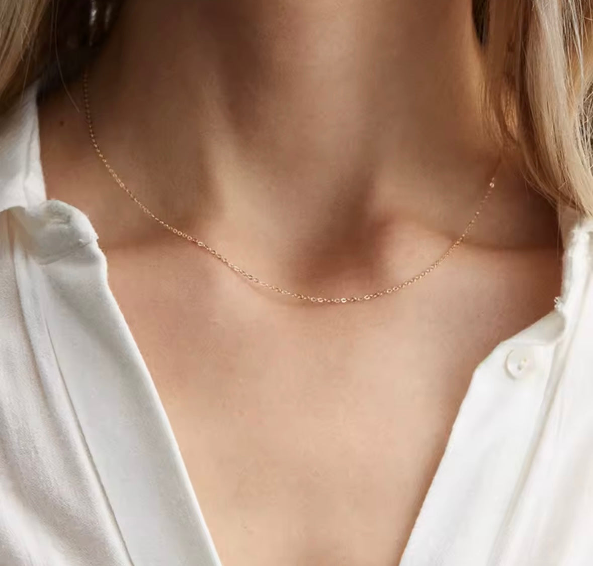 Classic chain necklace